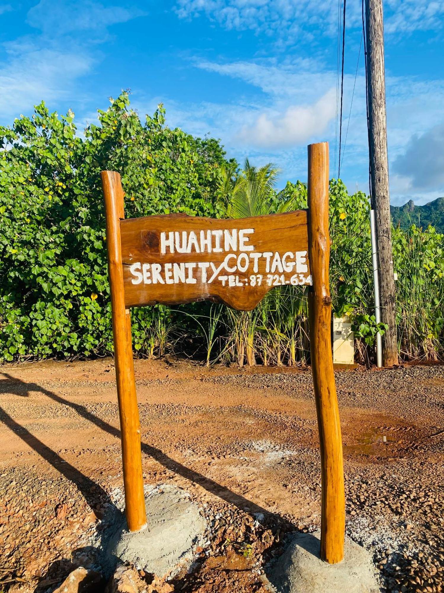 Huahine Serenity Cottage Maroe Exterior photo
